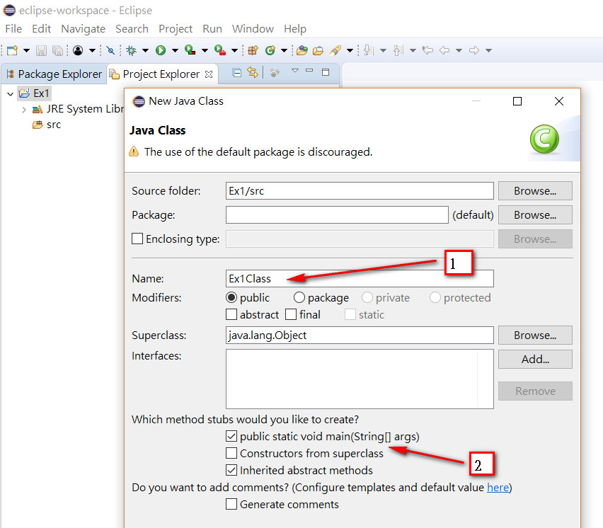 Use Eclipse Step 4